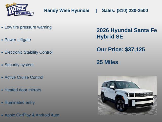 2026 Hyundai Santa Fe Hybrid SE