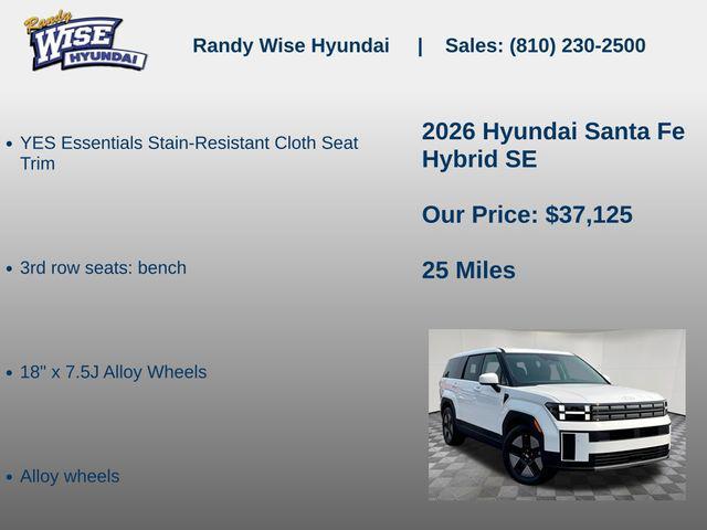 2026 Hyundai Santa Fe Hybrid SE