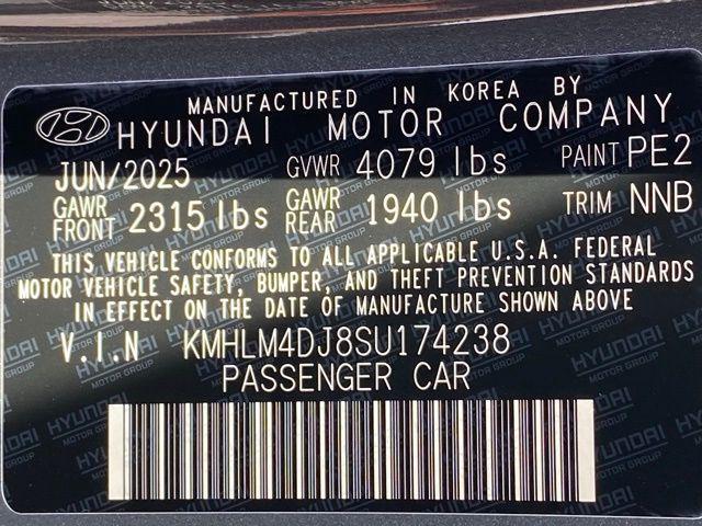 2025 Hyundai Elantra Hybrid SEL Sport