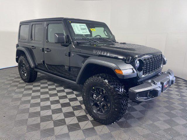 2025 Jeep Wrangler WRANGLER 4-DOOR WILLYS 2025 Jeep Wrangler WRANGLER 4-DOOR WILLYS