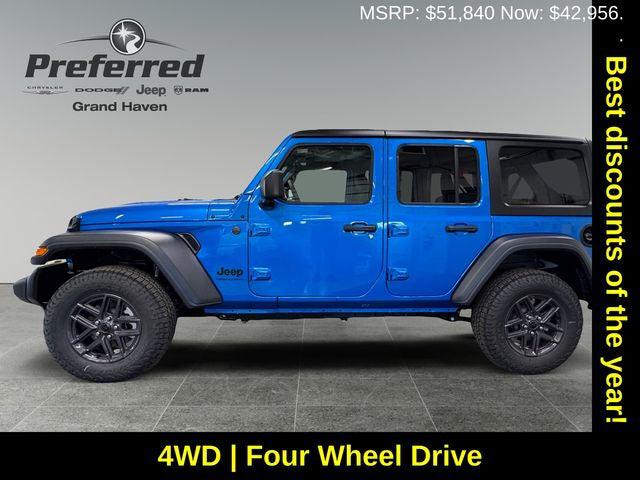 2025 Jeep Wrangler WRANGLER 4-DOOR SPORT S