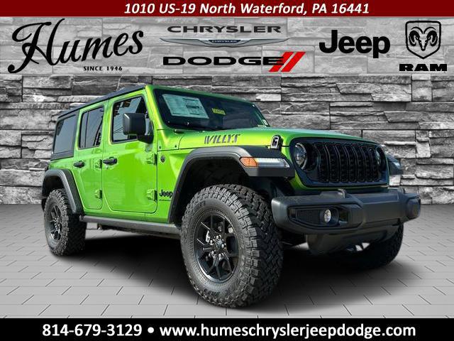 2025 Jeep Wrangler WRANGLER 4-DOOR WILLYS 2025 Jeep Wrangler WRANGLER 4-DOOR WILLYS