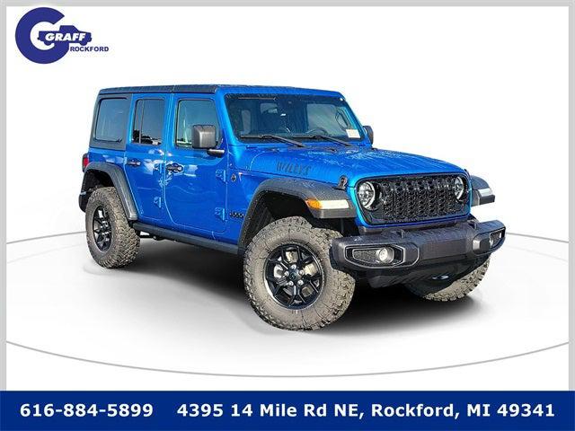 2025 Jeep Wrangler WRANGLER 4-DOOR WILLYS 2025 Jeep Wrangler WRANGLER 4-DOOR WILLYS