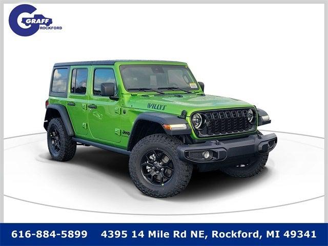 2025 Jeep Wrangler WRANGLER 4-DOOR WILLYS