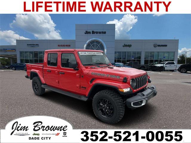 2025 Jeep Gladiator GLADIATOR HIGH TIDE 4X4 2025 Jeep Gladiator GLADIATOR HIGH TIDE 4X4