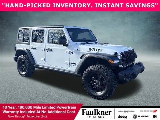 2025 Jeep Wrangler WRANGLER 4-DOOR WILLYS