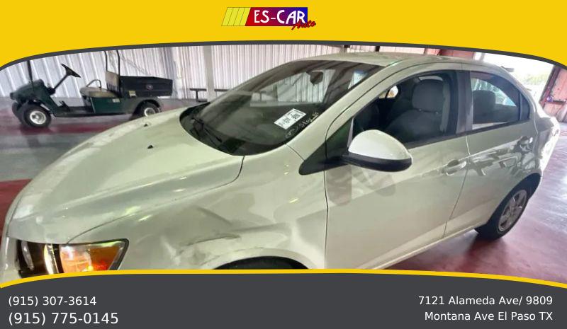 2015 Chevrolet Sonic LS Auto for sale in El Paso, TX