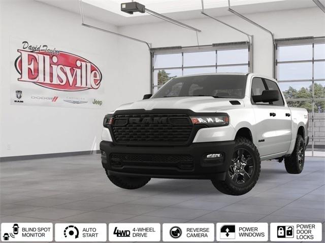 2025 RAM Ram 1500 RAM 1500 WARLOCK CREW CAB 4X4 57 BOX