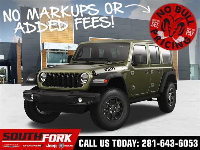 2025 Jeep Wrangler WRANGLER 4-DOOR WILLYS