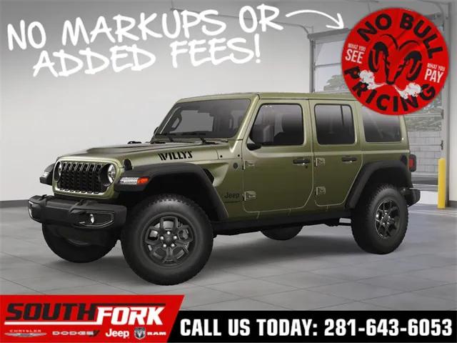 2025 Jeep Wrangler WRANGLER 4-DOOR WILLYS