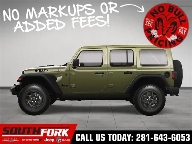 2025 Jeep Wrangler WRANGLER 4-DOOR WILLYS
