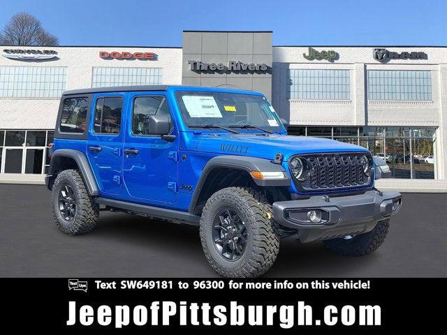 2025 Jeep Wrangler WRANGLER 4-DOOR WILLYS 2025 Jeep Wrangler WRANGLER 4-DOOR WILLYS