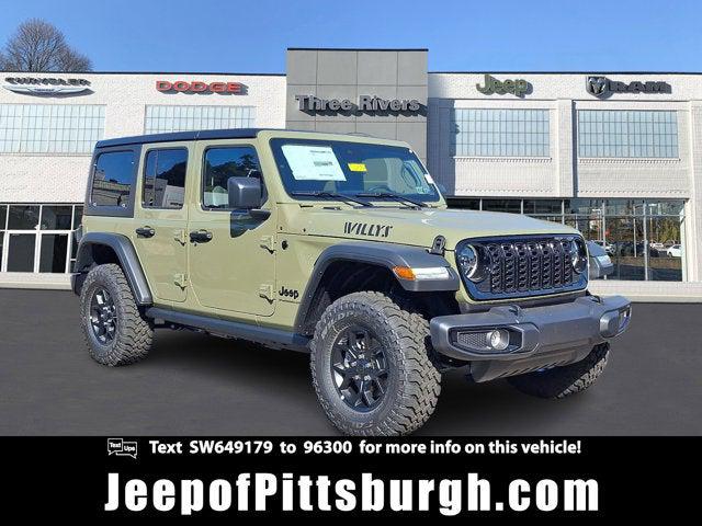 2025 Jeep Wrangler WRANGLER 4-DOOR WILLYS 2025 Jeep Wrangler WRANGLER 4-DOOR WILLYS