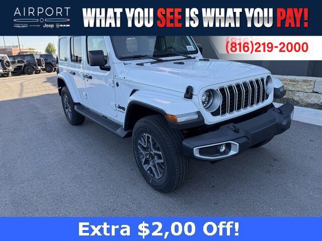 2025 Jeep Wrangler 4-Door Sahara 4x4 for sale in Platte City, MO