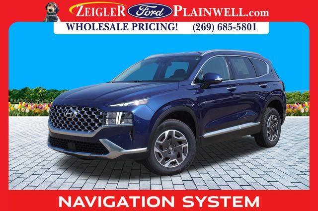 2023 Hyundai Santa Fe Hybrid Blue 2023 Hyundai Santa Fe Hybrid Blue