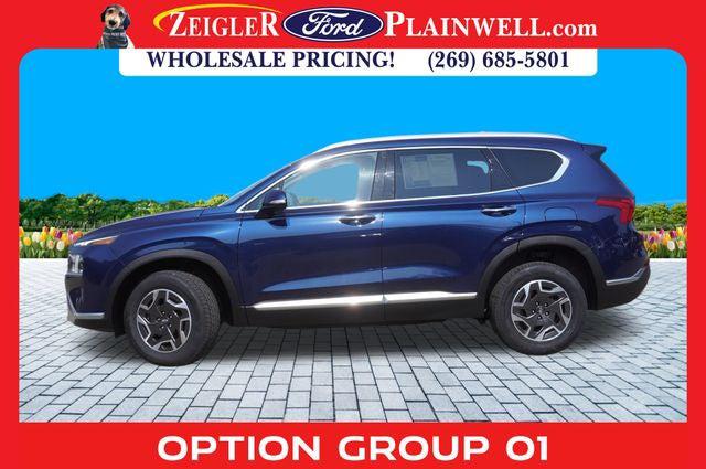 2023 Hyundai Santa Fe Hybrid Blue 2023 Hyundai Santa Fe Hybrid Blue