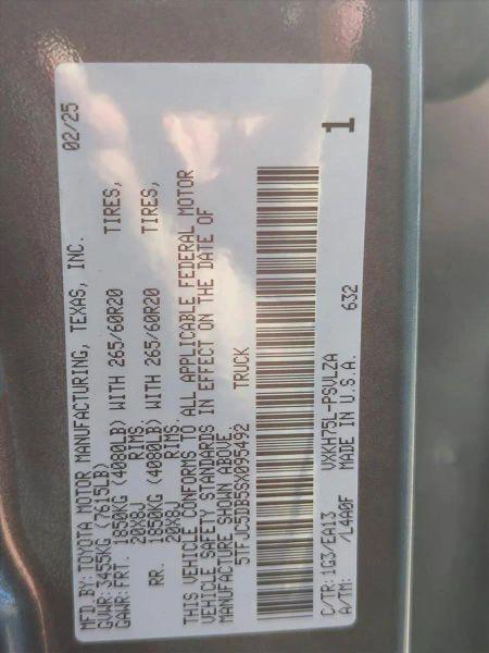 2025 Toyota Tundra Limited CrewMax 6.4' Bed