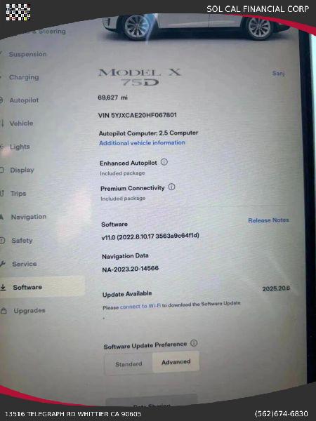 2017 Tesla Model X 75D