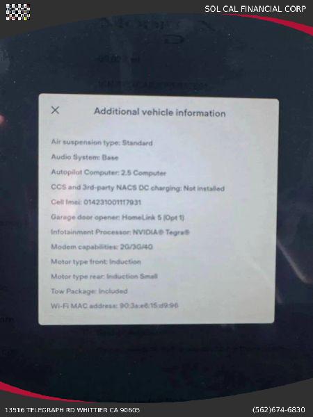2017 Tesla Model X 75D