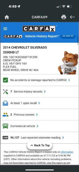 2014 Chevrolet Silverado 2500HD LT