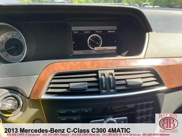 2013 Mercedes-Benz C-CLASS C 300 C 300