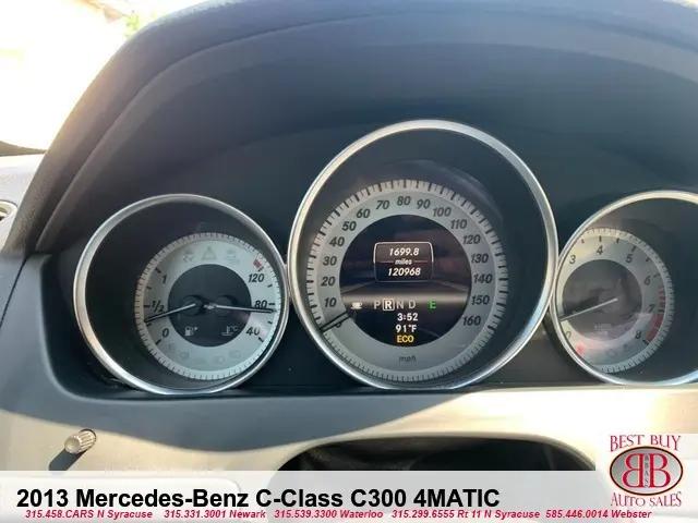 2013 Mercedes-Benz C-CLASS C 300 C 300
