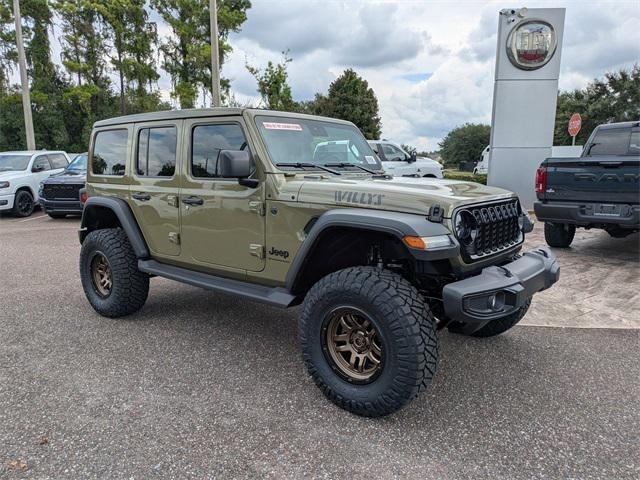 2025 Jeep Wrangler WRANGLER 4-DOOR WILLYS 2025 Jeep Wrangler WRANGLER 4-DOOR WILLYS