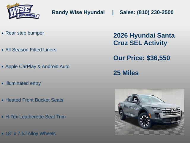 2026 Hyundai Santa Cruz SEL Activity