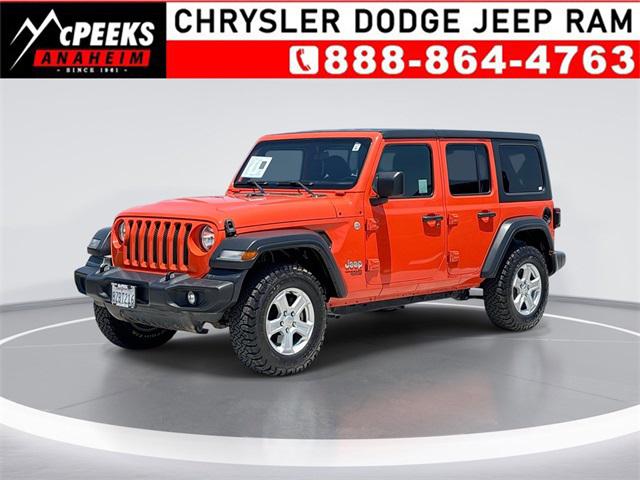 2019 Jeep Wrangler Unlimited Sport S 4x4