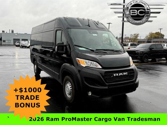 2026 RAM Ram ProMaster RAM PROMASTER 3500 TRADESMAN CARGO VAN HIGH ROOF 159 WB EXT 2026 RAM Ram ProMaster RAM PROMASTER 3500 TRADESMAN CARGO VAN HIGH ROOF 159 WB EXT