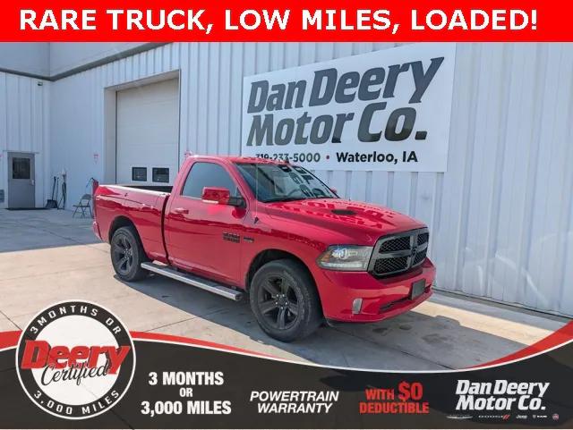 2017 RAM 1500 Night Regular Cab 4x4 64 Box