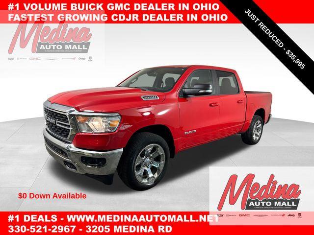 2022 RAM 1500 Big Horn Crew Cab 4x4 57 Box