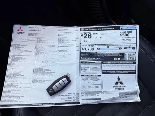 2023 Mitsubishi Outlander SE 2.5 S-AWC