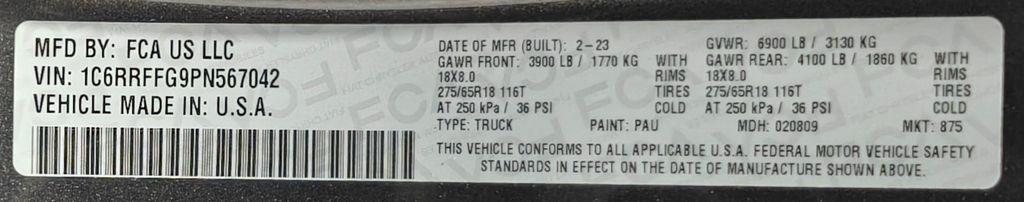 2023 Ram 1500 Big Horn Crew Cab 4x4 57 Box