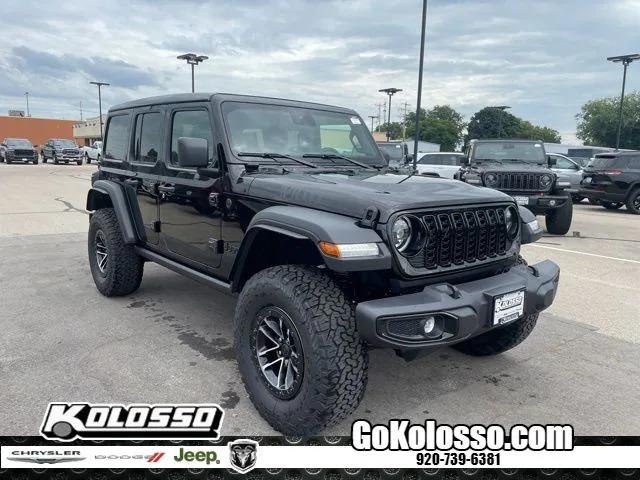 2025 Jeep Wrangler 4-Door Willys 4x4 for sale in Appleton, WI