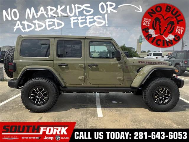 2025 Jeep Wrangler WRANGLER 4-DOOR RUBICON X 2025 Jeep Wrangler WRANGLER 4-DOOR RUBICON X