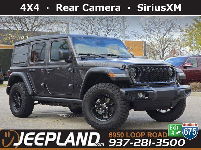 2025 Jeep Wrangler WRANGLER 4-DOOR WILLYS 2025 Jeep Wrangler WRANGLER 4-DOOR WILLYS