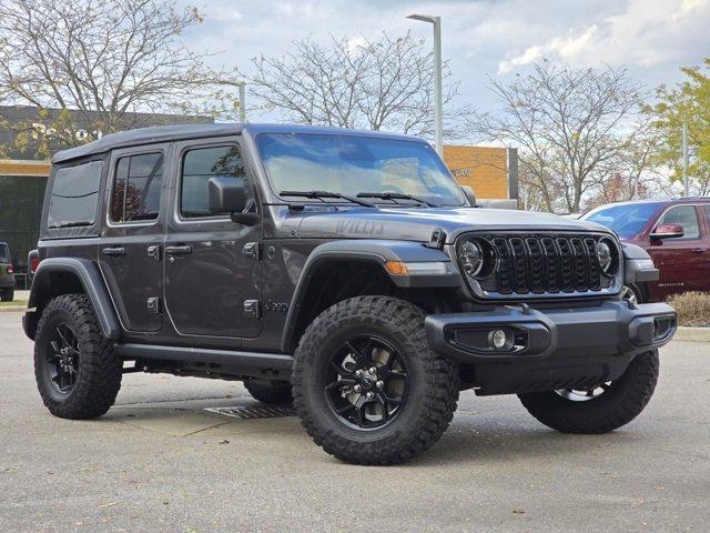 2025 Jeep Wrangler WRANGLER 4-DOOR WILLYS 2025 Jeep Wrangler WRANGLER 4-DOOR WILLYS