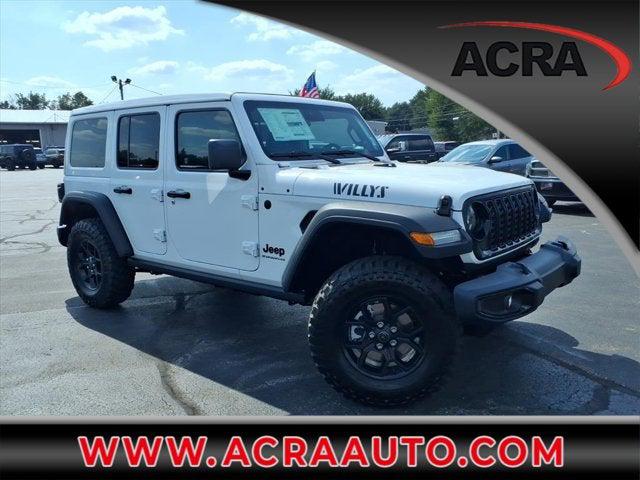 2025 Jeep Wrangler WRANGLER 4-DOOR WILLYS 2025 Jeep Wrangler WRANGLER 4-DOOR WILLYS