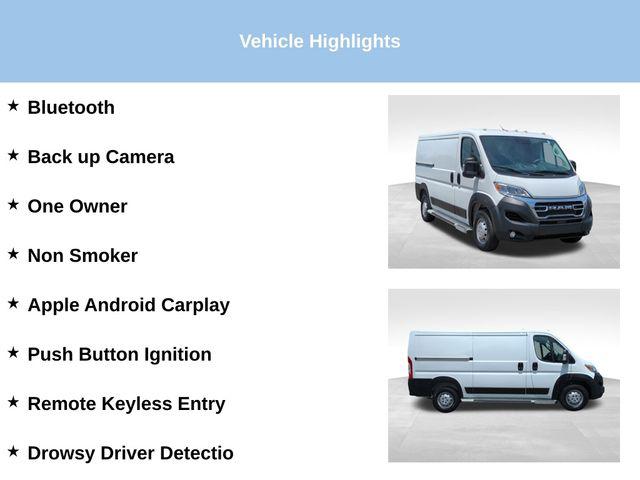 2023 RAM ProMaster 2500 Cargo Van Low Roof 136 WB