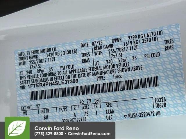 2025 Ford Ranger XL