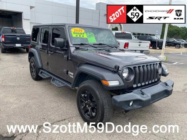 2019 Jeep Wrangler Unlimited Sport S 4x4