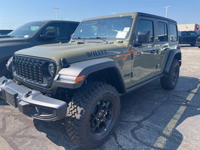 2025 Jeep Wrangler WRANGLER 4-DOOR WILLYS 2025 Jeep Wrangler WRANGLER 4-DOOR WILLYS