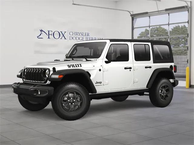 2025 Jeep Wrangler WRANGLER 4-DOOR WILLYS 2025 Jeep Wrangler WRANGLER 4-DOOR WILLYS