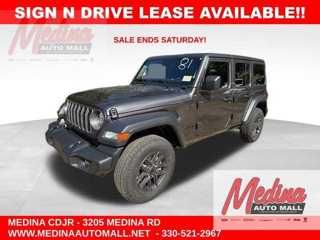 2025 Jeep Wrangler WRANGLER 4-DOOR SPORT S