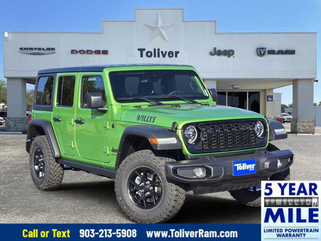 2025 Jeep Wrangler WRANGLER 4-DOOR WILLYS 2025 Jeep Wrangler WRANGLER 4-DOOR WILLYS