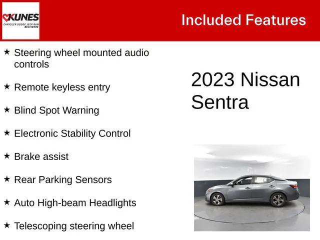 2023 Nissan Sentra SV Xtronic CVT
