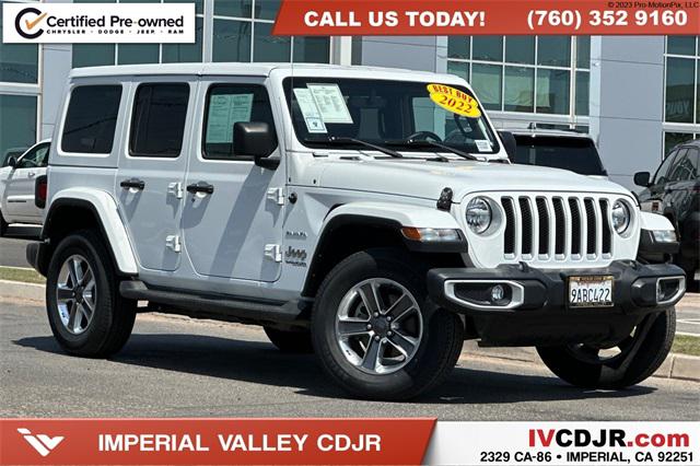 2022 Jeep Wrangler Unlimited Sahara 4x4