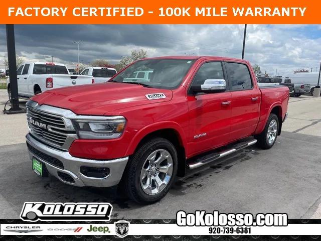 2019 RAM 1500 Laramie Crew Cab 4x4 57 Box