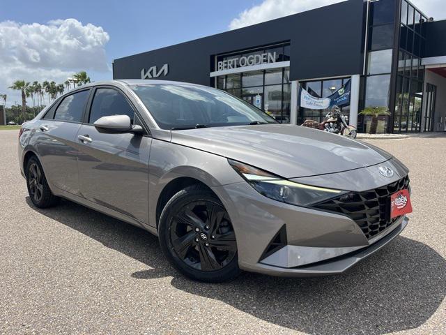 2022 Hyundai Elantra Hybrid Blue